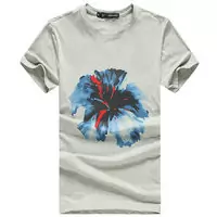 graffiti dsquared2 short t-shirt big flower